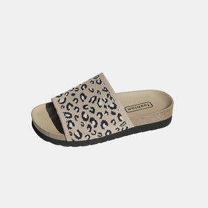 Leopard Open Toe Sandals - SAHS