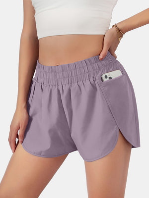 Elastic Waist Active Shorts - SAHS