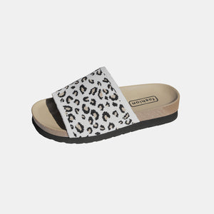 Leopard Open Toe Sandals - SAHS