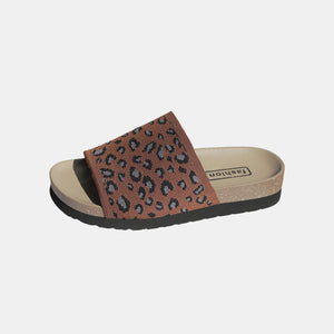 Leopard Open Toe Sandals - SAHS