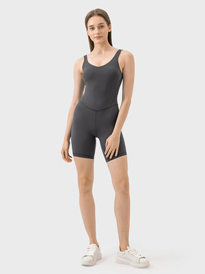 Millennia Wide Strap Active Romper - SAHS