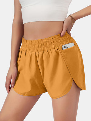 Elastic Waist Active Shorts - SAHS